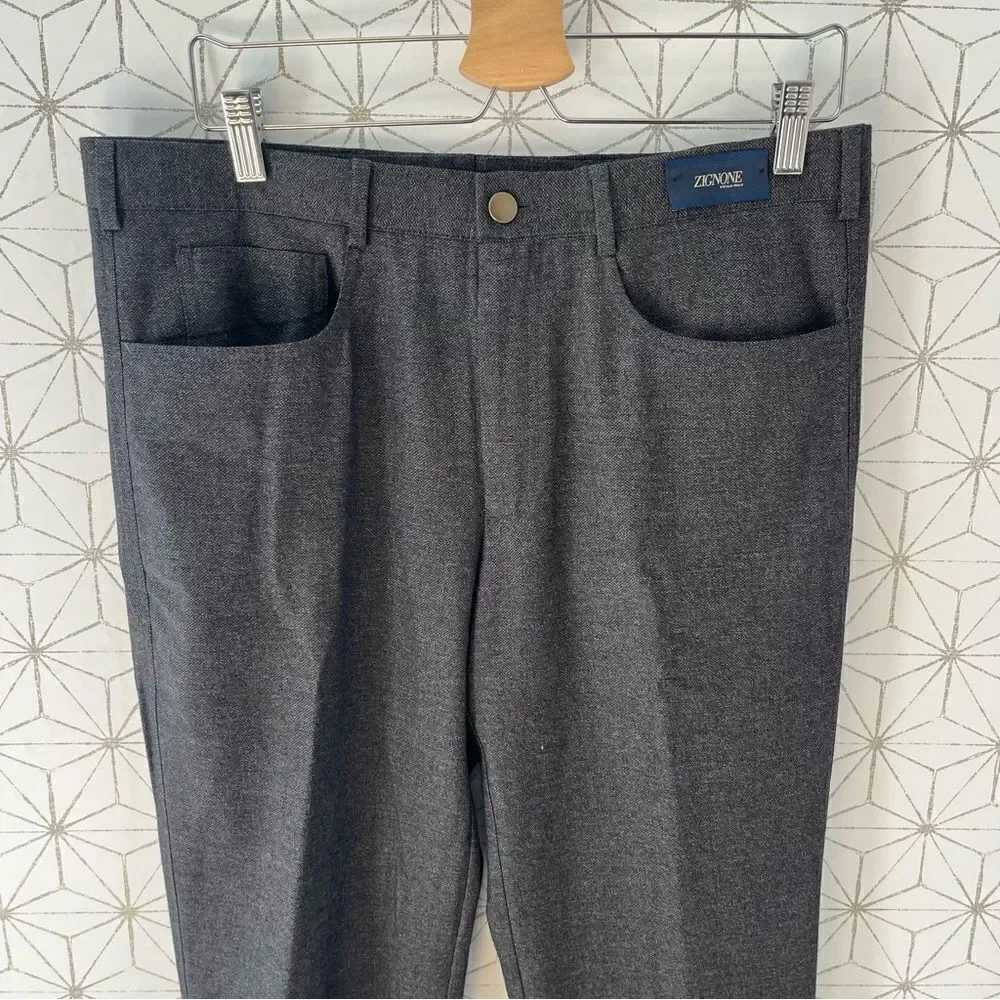 Coppley Argo Pant Charcoal Gray Slacks 34x36